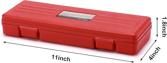 MIXPOWER 13 Pieces 3/8-Inch Drive Deep Impact Socket Set, 7mm to 19mm, CR-V, Metric, 6 Point, Deep, 13 Pieces 3/8" Dr. Socket