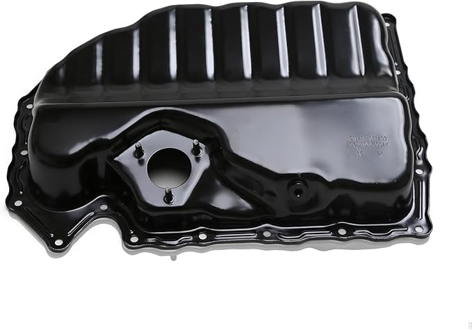 06J103600AF 06J103600BF Lower Engine Oil Pan Sump with Drain Plug Compatible with VW Jetta Passat Tiguan Eos CC Beetle Arteon Golf Audi A3 S3 Q3 TT Skoda Seat 1.8L 2.0L