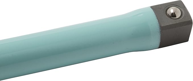 Steelman 1/2-Inch Drive 140 ft-lb Torque Extension for Impact Wrench, 8-inch Extension, Corrosion-Resistant Powder-Coated Steel, Aqua