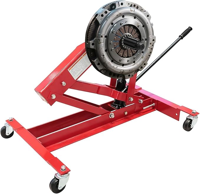 Big RED 300 LBS Truck Clutch and Flywheel Handler to Transport Heavy Duty Truck Clutches