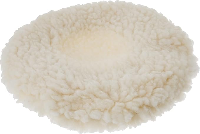 WEN 7A345 7-Inch Synthetic Wool Polishing Bonnets, Two Pack