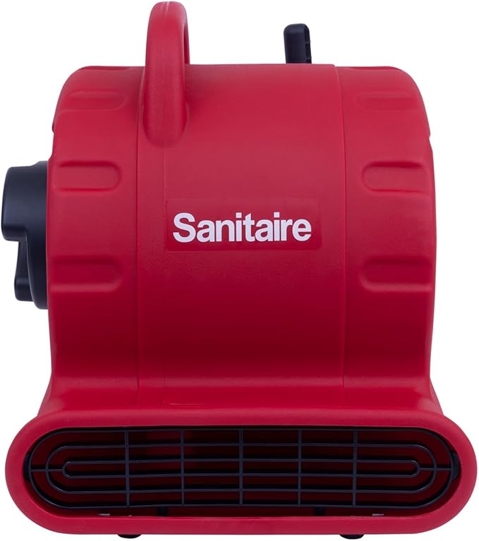 Sanitaire DRY TIME® AirMover 6050 Series, 4.5 amp motor, ½ Horsepower, 25-foot cord, Air Mover Carpet Dryer Blower Floor Fan