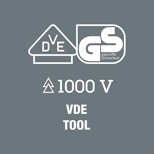 WERA 05004966001 8007 B VDE Zyklop Ratchet, Insulated, with Switch Lever, with 3/8" Drive, 3/8" x 222 mm