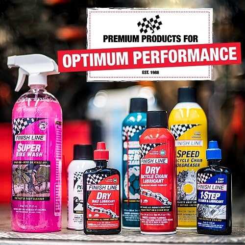 Finish Line Wet Bike Chain Lubricant 8 fl oz Aerosol