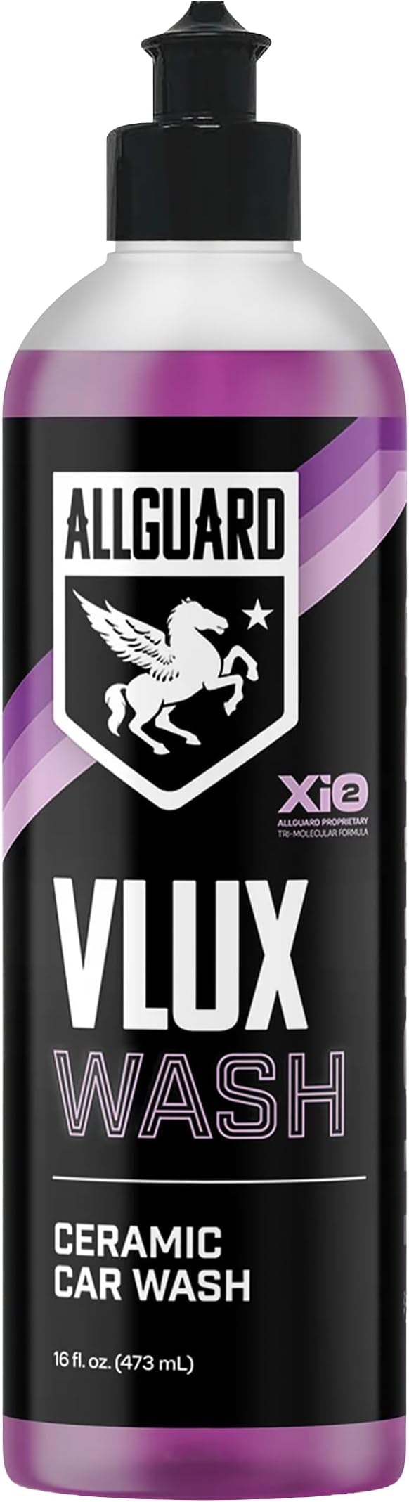 VLUX Wash - Car Wash Soap Formulated with XiO2™ Ceramic - Grime Busting Suds Gently Clean with pH-Netural Formula - Enhances Protection of Coatings, Waxes or Sealants - Gloss Finish