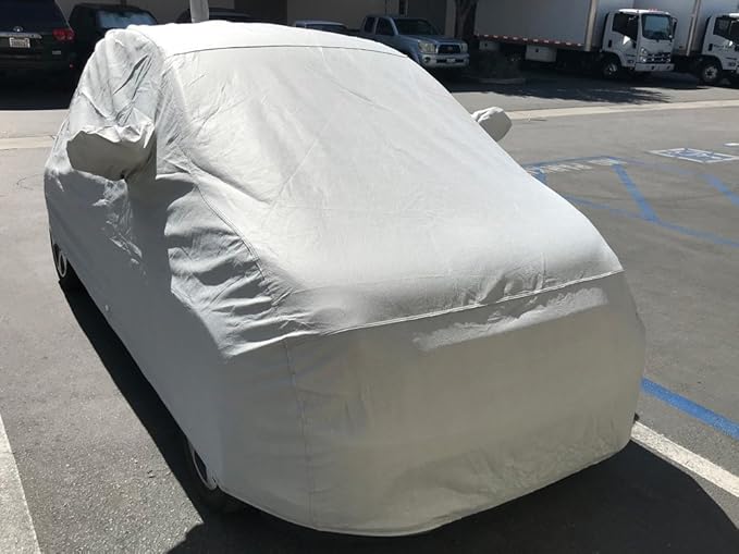 CarsCover Custom Fits for Fiat 500 / 500C Car Cover for 5 Layer Heavy Duty Ultrashield