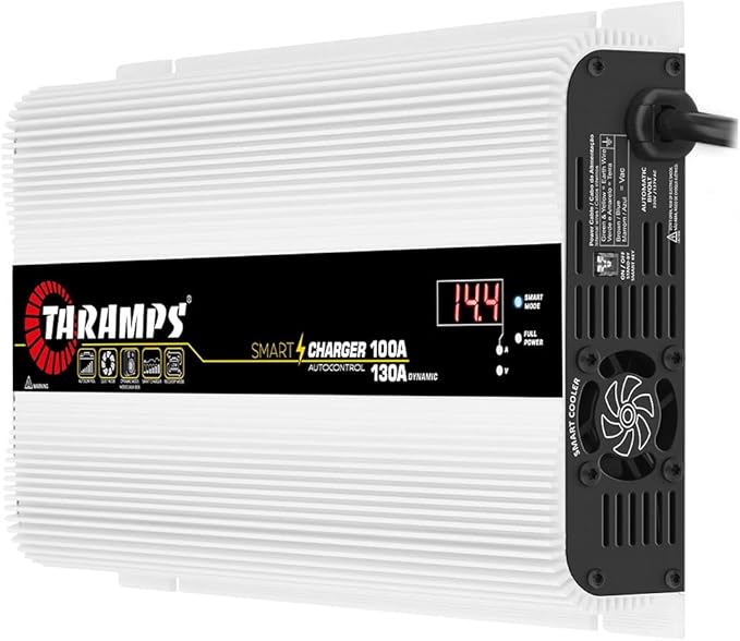 Taramps Smart Charger 100/130A battery charger 130A dynamic mode car audio system power supply 1850 watts max output power bivolt automatic 127/220VAC