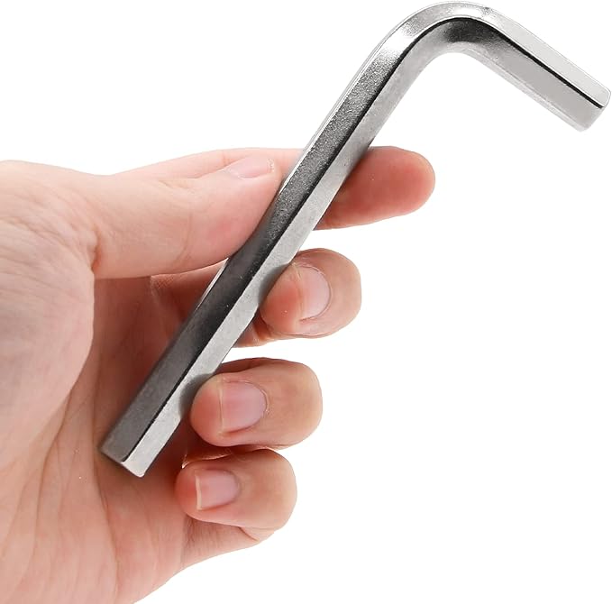 Piutouyar 12mm Hex Key Allen Key L Shaped Wrench, Small Hex Wrench for Bike & Furniture Repair (2Pcs)