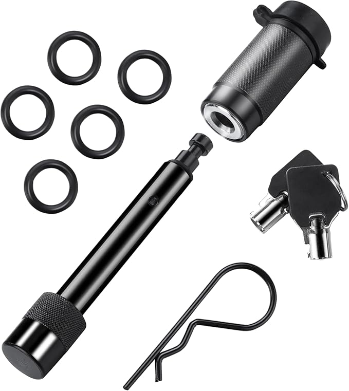 ‎Voltorb Hitch Receiver Pin Lock, 5/8inch Trailer Locking Pin Tow Hitch Lock for Class IV V V+ Tow RV Trailer Hitch, Anti-Theft & Anti Rattle
