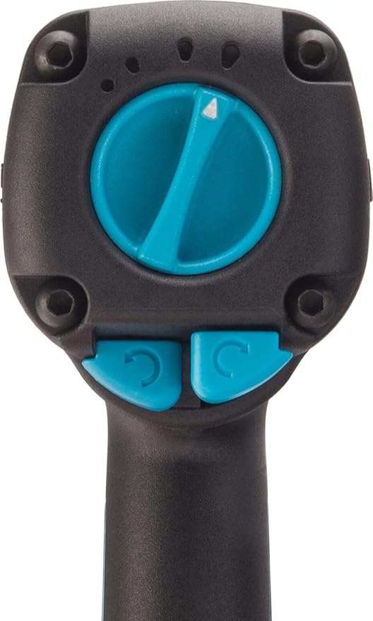 Hazet Pneumatic Impact Wrench 9012EL-SPC I Max. Loosening Torque 1700 Nm, Square 12.5 Mm (1/2 Inch) I Low-Vibration Tool for Tightening and Loosening Screws