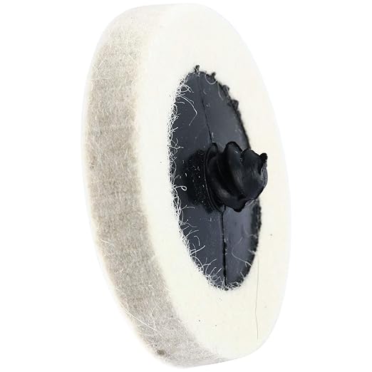 8MILELAKE Disc Buffing Polishing Wheel Pads 10pc fit for Roloc Style 2inches Polishing Wheel