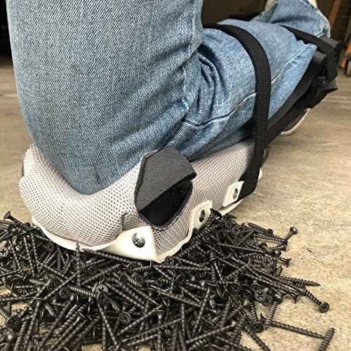 ProKnee 0714 Custom Fit Knee Pads with 1 Inch Foam - Professional Heavy Duty Knee Pads for Flooring, Tiling and Construction - 22.5"