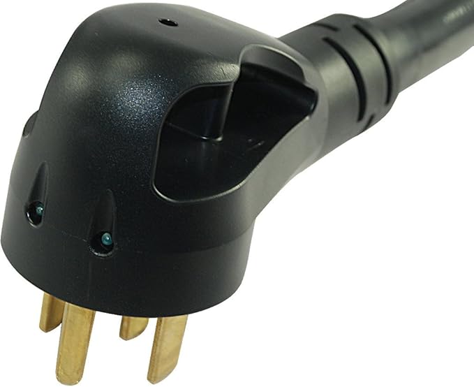 Conntek 15304 15-Feet, 50-Amp RV Extension Cord with Ergo Grip and Power Light Indicator