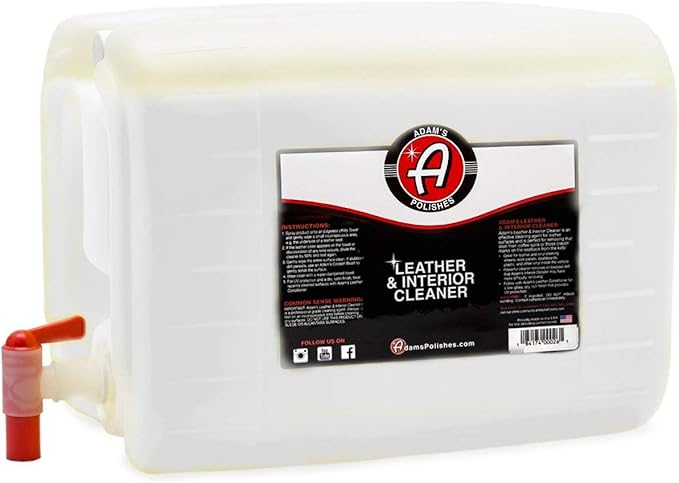 Adam's Polishes Leather & Interior Cleaner (640 fl. oz (5 Gallon))