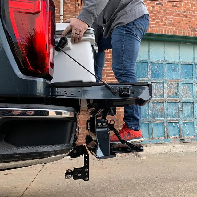 B&W Trailer Hitches B&W MultiPro Tow & Stow - Fits 2.5" Receiver, Tri-Ball (1-7/8" x 2" x 2-5/16") 18,000 GTW - TS20067BMP