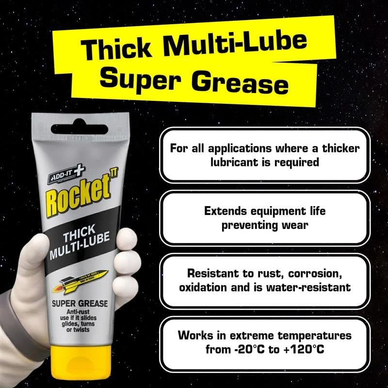 Thick Multi-Lube Super Grease Waterproof Lubricant, 3.5oz