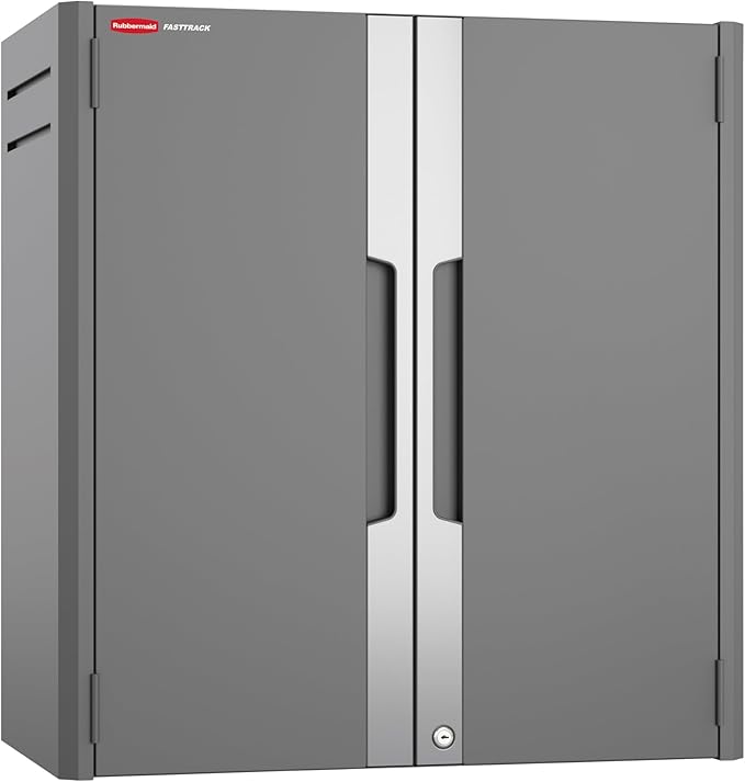 Rubbermaid FastTrack 2-Door Base Cabinet, Garage Storage Systems, Garage Organization