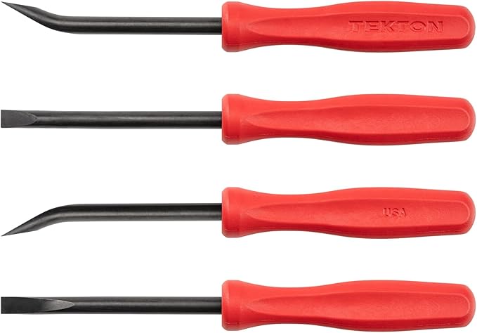 TEKTON 1/4 Inch x 6-1/2 Inch 30-Degree Mini Pry Bar | LRD84100 | Made in USA