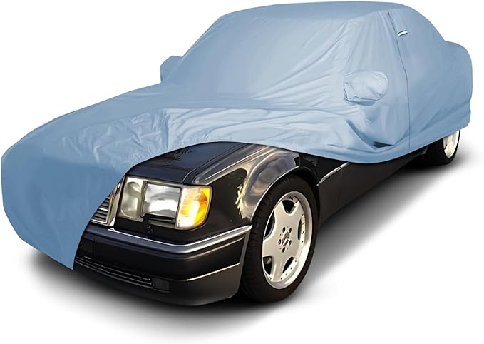 iCarCover Premium Car Cover for 1981-1991 Mercedes-Benz S-Class Coupe, 500SEC, 560SEC Heavy Duty Waterproof All-Weather Automobiles Custom Fit Indoor Outdoor UV Snow Protection Covers