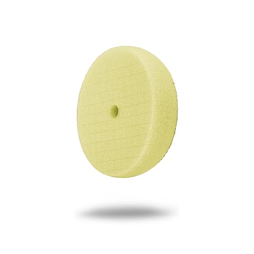 Maxshine 3" Universal Cross Cut Polishing Foam Pad – Hook & Loop – Compatible with DA & Rotary Polishers – Cross Cut Design for Heat Control & Efficient Compound Application