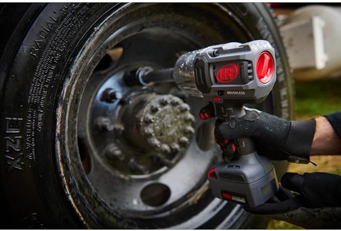 Ingersoll Rand W8571 3/4" 20V Cordless Impact Wrench Bare Tool, 2000 ft-lb Torque, 6" Extended Anvil, Friction Ring Thru-hole, Pistol