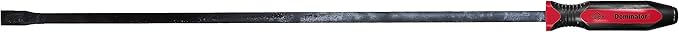 Mayhew Tools 14117 Dominator Pro Curved Pry Bar, 36", Red