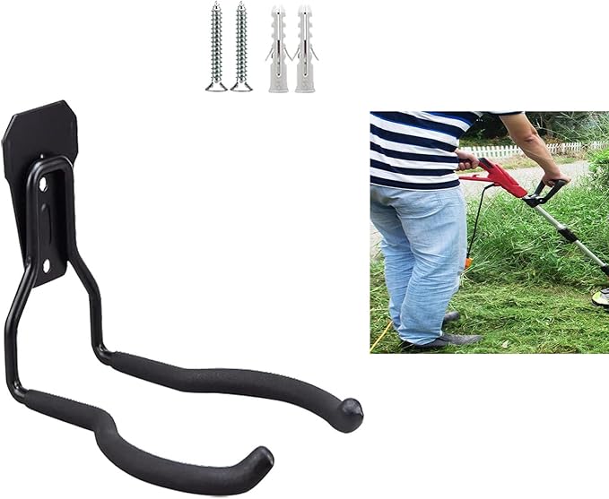 Power Tool Hanger String Trimmers Hangers, Weedeater Hook, Weed Wacker Hanger, Trimmer Rack Holder, Leaf Blower Racks, Chainsaw Hanging Hooks, Perfect for Garage Tool Organizers and Storage