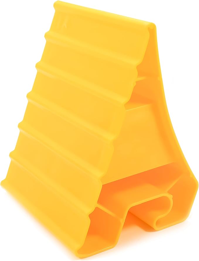 Camco Super Wheel Chock - Helps Keep Your Trailer in Place So You Can Re-Hitch - (44492) (Pack of 2)