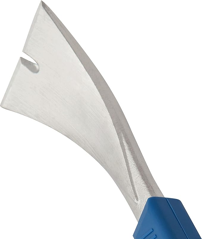 ESTWING Pro Claw Moulding Puller - 10" Pry Bar with Forged Steel Construction & No-Slip Cushion Grip - MP250G