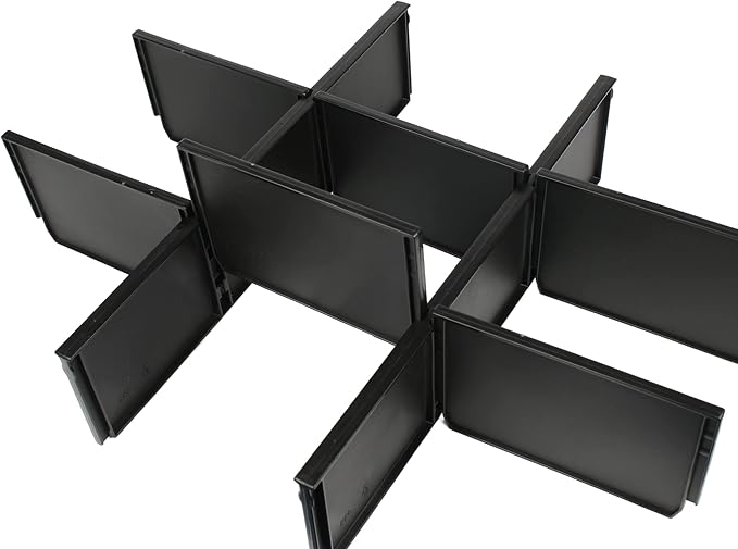 48-22-8473 Packout Dividers For Milwau-kee Packout 3 Drawer Dividers Tool Box (Black)