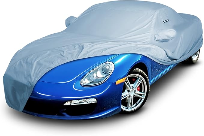 iCarCover Premium Car Cover for 1997-2016 Porsche Boxster Heavy Duty Waterproof All-Weather Automobiles Custom Fit Indoor Outdoor UV Snow Protection Covers with Straps and Bag