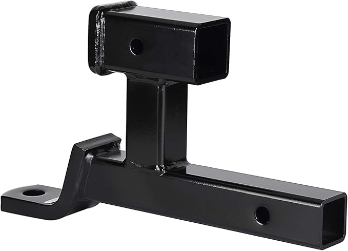 Multi-Use Trailer Ball Mount 2" Receiver Dual Hitch Extension (GTW 5,000 lbs)