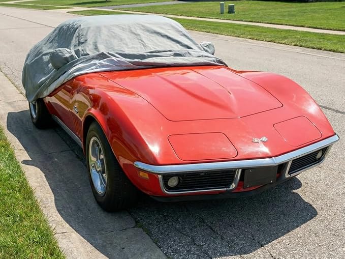 CarsCover Custom Fit C3 1968-1982 Chevy Corvette Car Cover 5 Layer Ultrashield