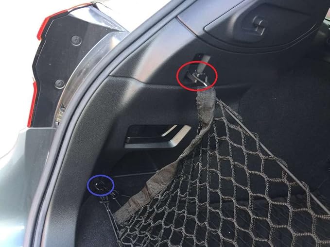 Kaungka Cargo Net Nylon Rear Trunk Compatible for 2014 2015 2016 2017 2018 2019 Jeep Cherokee