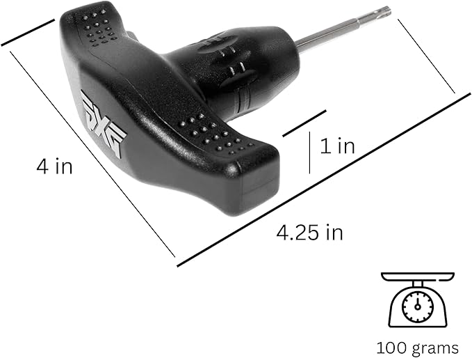 PXG Torque Wrench Driver Adjustment Tool, Drivers, Fairway Woods, Hybrids and Putters Black