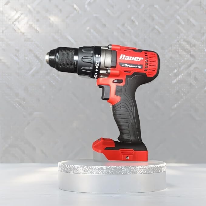 20V Cordless 1/2 in. Drill/Driver Compatible with Bauer - Tool Only - Battery and charger sold separately