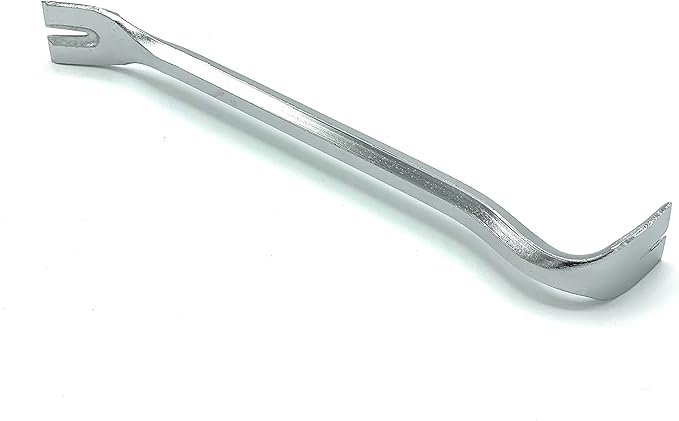 CCA Jimmy bar Tack lifter Pry bar tool for lifting gripper rods and floor trims. Mini crow bar claw tool, double ended nail remover