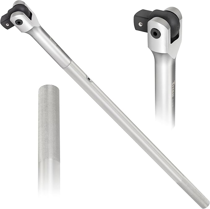 Titan Bar-X 61323 3-Piece 1-Inch Drive Interchangeable Ratchet and Breaker Bar Set