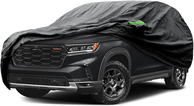 Proadsy Car Cover Custom Fit for Honda Passport 2019-2025, Waterproof All Weather for Automobiles, Full Exterior Cover Rain Snow Sun Protector Indoor Outdoor Car Cover