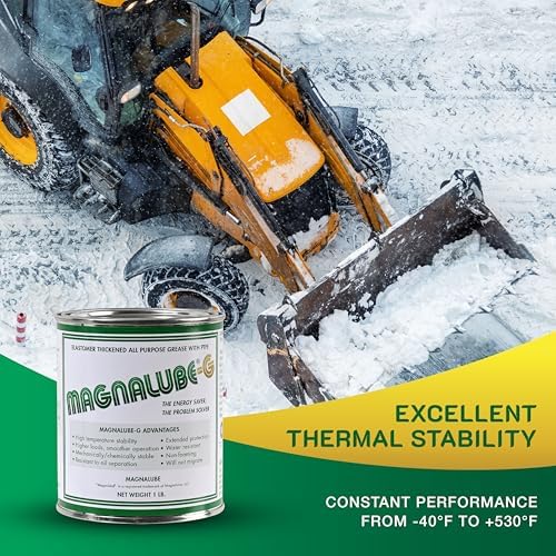 Magnalube-G All-Purpose PTFE Grease, Heavy-Duty - 1 lb Can, 1 Pack