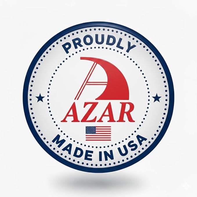 Azar Displays 700780 TWO-SIDED PEGBOARD FLOOR DISPLAY W/C-CHANNEL SIDES ON REVOLVING ROUND STUDIO BASE. PANEL SIZE: 16"W X 60"H, (Black Midnight)