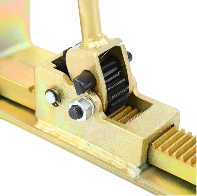 Hardwood Flooring Jack, Quick Release Positioning Tool for Straighten & Install Hardwood Floor Vinyl Plank, Floor Gap Fixer Tool Laminate Flooring Jack with Felt, Protect Floor from Scratches