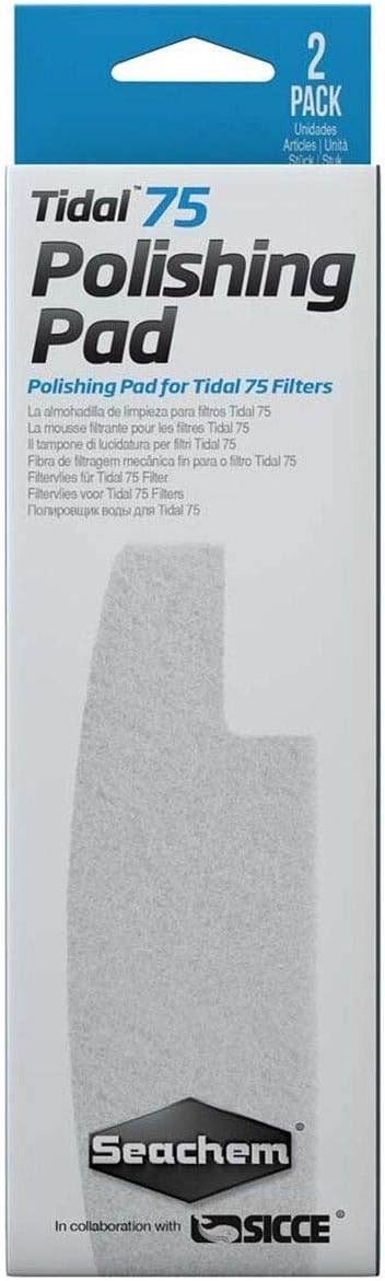 Seachem Laboratories Tidal 75 Filter Polishing Pad (2 Pack)