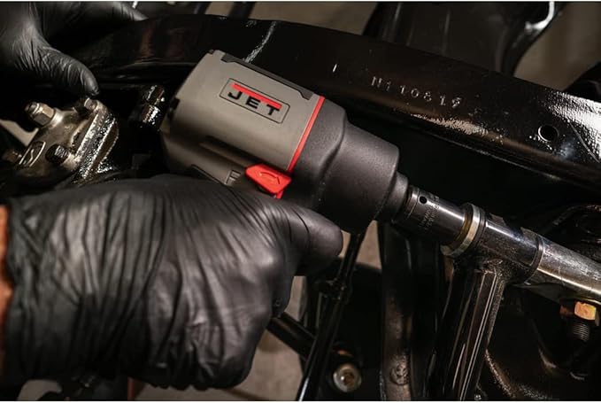 JET 1/2-Inch Composite Impact Wrench, 800 ft-lbs, 7300 RPM (Model JAT-126)