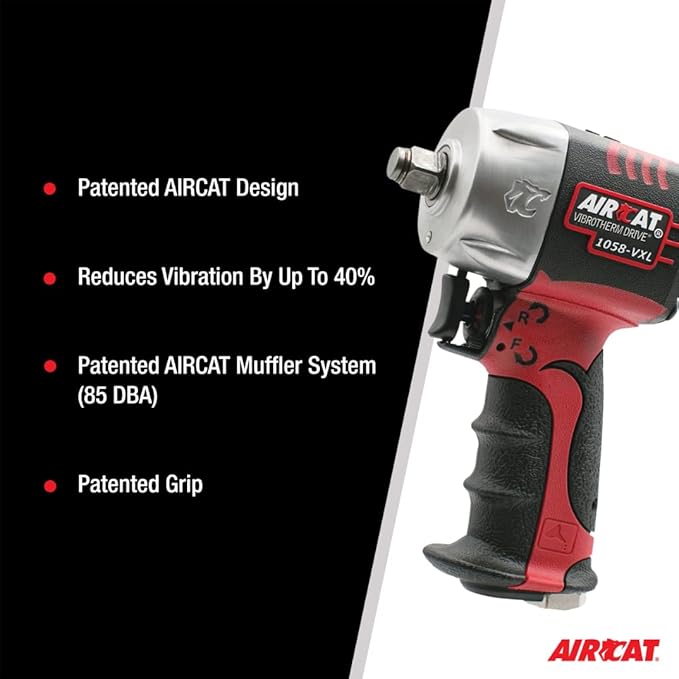 AIRCAT 1058-VXL 1/2" Drive Compact Impact Wrench