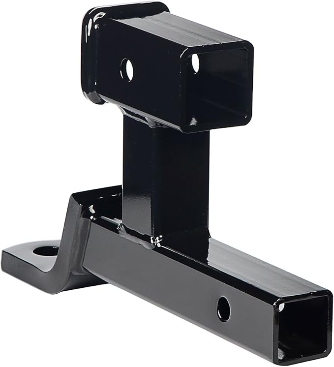 Multi-Use Trailer Ball Mount 2" Receiver Dual Hitch Extension (GTW 5,000 lbs)