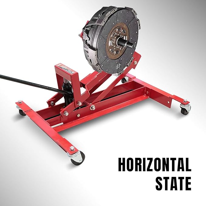 Big RED 300 LBS Truck Clutch and Flywheel Handler to Transport Heavy Duty Truck Clutches