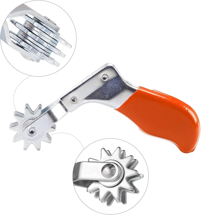 SPTA Polishing Pad Conditioning Brush, Polishing Spur Tool Set,Wool Buffing Pad Cleaning Spur Tool+ Foam Pad Brush, Car Buffing Pad Professional Cleaning Tool for Buffing Pads and Woolen Pads