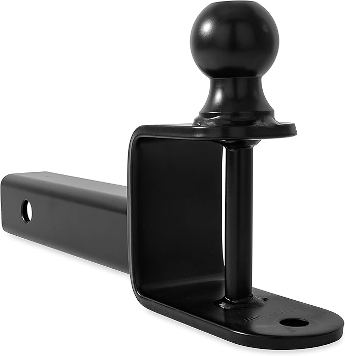 Black Boar UTV ATV Multi-Hitch - Features 1-7/8” Hitch Ball, 2” Shank - 9” (L) Shank - Hitch Ball has 2” Rise & Rated for 2,000lbs - Use w/Utility Trailers, Tow Straps & Other ATV Accessories (66082)