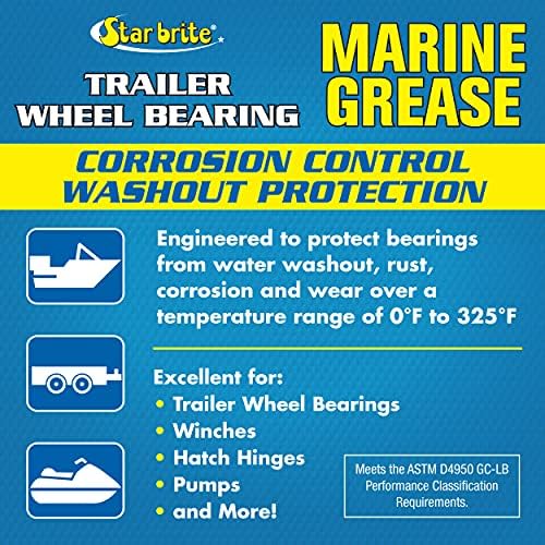 STAR BRITE Wheel Bearing Grease Advanced Marine-Grade Protection